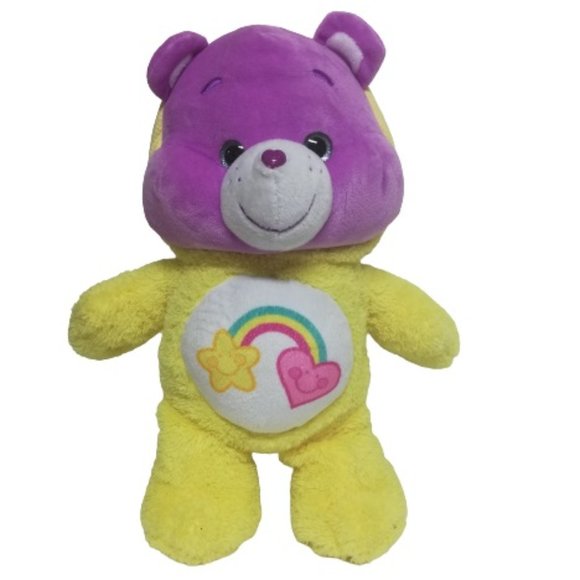 Care Bears Best Friend Bear Easter Yellow Duck Chick Costume Plush 15" 2019 - Picture 1 of 14